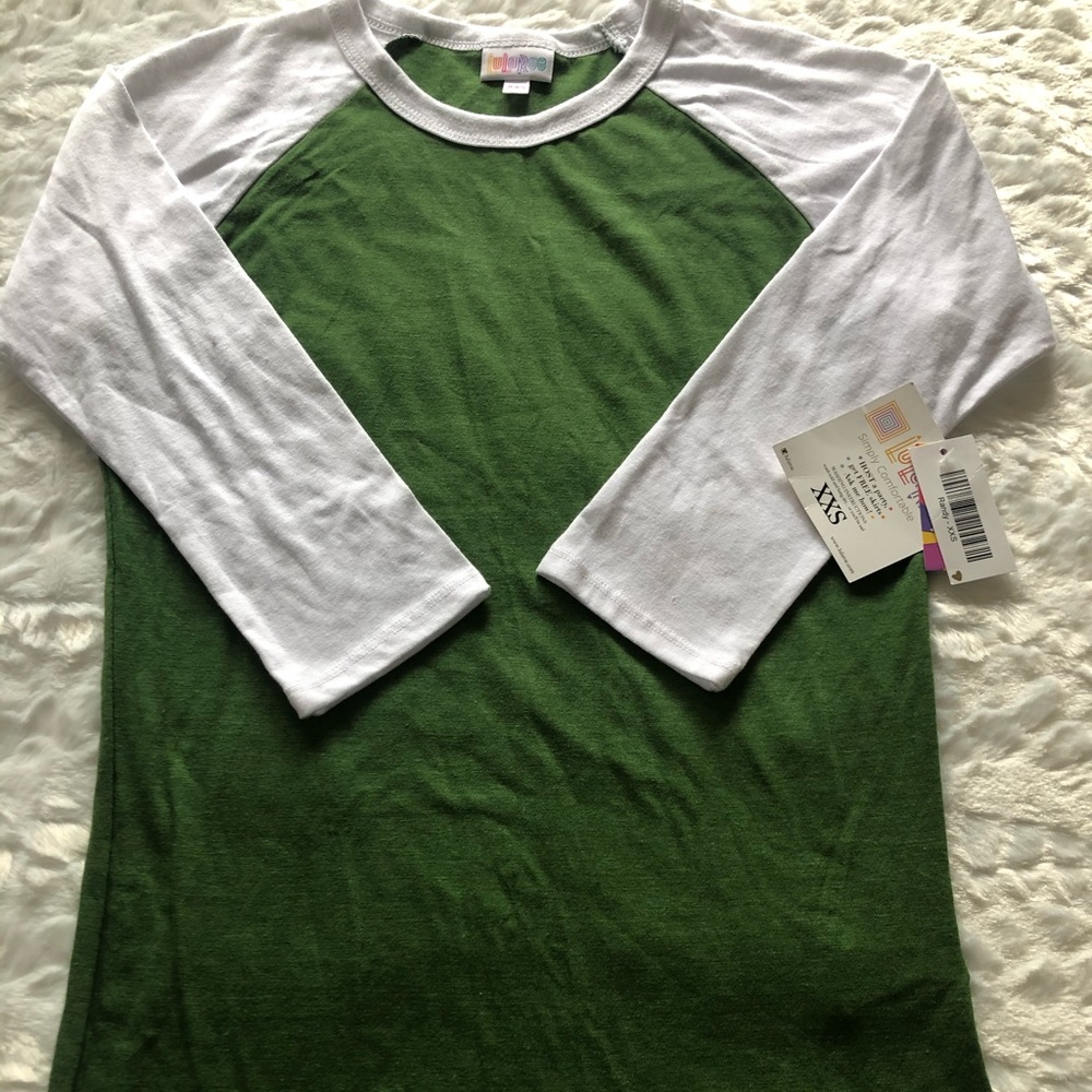 NWT LuLaRoe Randy Solid Green XXS